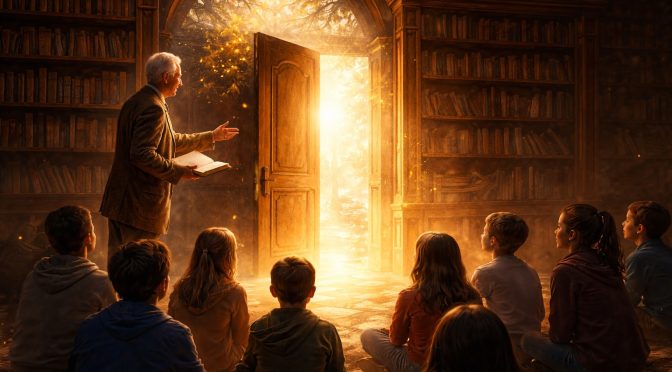 Profesorul și ușa care nu scârțâie niciodată